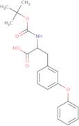 2-{[(tert-Butoxy)carbonyl]amino}-3-(3-phenoxyphenyl)propanoic acid