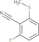 2-Fluoro-6-(methylsulfanyl)benzonitrile