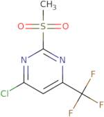 4-Chloro-2-methanesulfonyl-6-(trifluoromethyl)pyrimidine