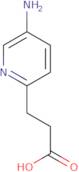 3-(5-Aminopyridin-2-yl)propanoic acid