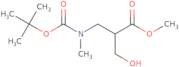 Methyl 3-{[(tert-butoxy)carbonyl](methyl)amino}-2-(hydroxymethyl)propanoate