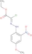 Ethyl 2-chloro-2-[2-(4-methoxy-2-nitrophenyl)hydrazono]acetate