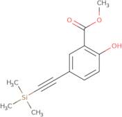 Methyl 2-hydroxy-5-[2-(trimethylsilyl)ethynyl]-benzenecarboxylate