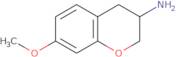 7-Methoxy-3,4-dihydro-2H-1-benzopyran-3-amine