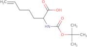 2-{[(tert-butoxy)carbonyl]amino}hept-6-enoic acid