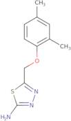 5-[(2,4-Dimethylphenoxy)methyl]-1,3,4-thiadiazol-2-amine