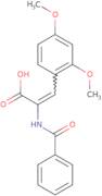 (Z)-2-Benzamido-3-(2,4-dimethoxyphenyl)acrylic acid