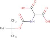 2-{[(tert-Butoxy)carbonyl]amino}propanedioic acid