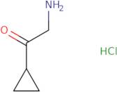 2-Amino-1-cyclopropylethan-1-one hydrochloride