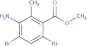 Methyl 3-amino-4,6-dibromo-2-methylbenzoate