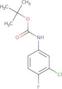 (3-Chloro-4-fluoro-phenyl)-carbamic acid tert-butyl ester