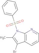 3-bromo-2-methyl-1-(phenylsulfonyl)-1h-pyrrolo[2.3-b]pyridine