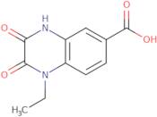 1-Ethyl-2,3-dioxo-1,2,3,4-tetrahydroquinoxaline-6-carboxylic acid