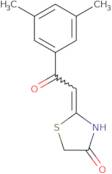 2-[2-(3,5-Dimethylphenyl)-2-oxoethylidene]-1,3-thiazolidin-4-one