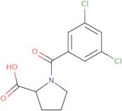 1-(3,5-Dichlorobenzoyl)pyrrolidine-2-carboxylic acid