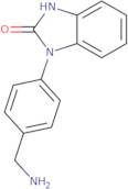 1-[4-(Aminomethyl)phenyl]-2,3-dihydro-1H-1,3-benzodiazol-2-one