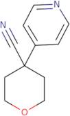 4-(Pyridin-4-yl)oxane-4-carbonitrile