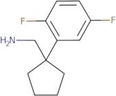 1-[1-(2,5-Difluorophenyl)cyclopentyl]methanamine