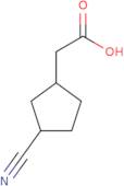 2-(3-Cyanocyclopentyl)acetic acid