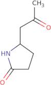 5-(2-Oxopropyl)pyrrolidin-2-one