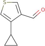 3-Cyclopropylthiophene-4-carboxaldehyde