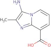 3-Amino-2-methylimidazo[1,2-a]pyridine-8-carboxylic acid