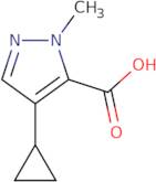 4-Cyclopropyl-1-methyl-1H-pyrazole-5-carboxylic acid