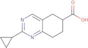 2-Cyclopropyl-5,6,7,8-tetrahydroquinazoline-6-carboxylic acid