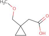 2-[1-(Methoxymethyl)cyclopropyl]acetic acid