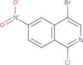 4-Bromo-1-chloro-6-nitro-isoquinoline