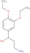 3-Amino-1-(3,4-diethoxyphenyl)propan-1-ol