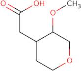 2-(3-Methoxyoxan-4-yl)acetic acid