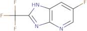 6-Fluoro-2-(trifluoromethyl)-3H-imidazo[4,5-b]pyridine