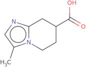 3-Methyl-5H,6H,7H,8H-imidazo[1,2-a]pyridine-7-carboxylic acid