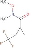 Trans-N-methoxy-N-methyl-2-(trifluoromethyl)cyclopropanecarboxamide