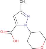 3-Methyl-1-(oxan-4-yl)-1H-pyrazole-5-carboxylic acid