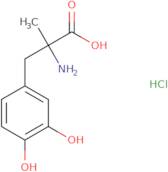(2R)-2-Amino-3-(3,4-dihydroxyphenyl)-2-methylpropanoic acid hydrochloride