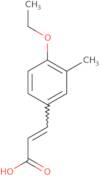 (2E)-3-(4-Ethoxy-3-methylphenyl)prop-2-enoic acid