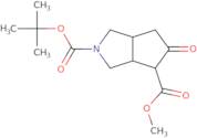 2-tert-Butyl 4-methyl 5-oxo-octahydrocyclopenta[C]pyrrole-2,4-dicarboxylate