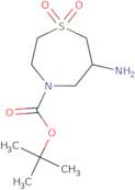 tert-Butyl 6-amino-1,4-thiazepane-4-carboxylate 1,1-dioxide