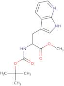 (S)-Methyl 2-(Boc-amino)-3-(1H-pyrrolo[2,3-b]pyridin-3-yl)propanoate