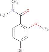 4-Bromo-2-methoxy-N,N-dimethylbenzamide