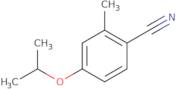 4-Isopropoxy-2-methylbenzonitrile