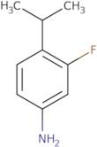 3-Fluoro-4-(propan-2-yl)aniline