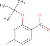 2-(tert-Butoxy)-4-fluoro-1-nitrobenzene