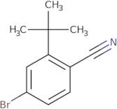 4-Bromo-2-(tert-butyl)benzonitrile