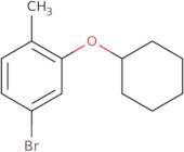 4-Bromo-2-(cyclohexyloxy)-1-methylbenzene