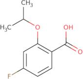 4-Fluoro-2-isopropoxybenzoic acid