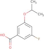 3-Fluoro-5-(propan-2-yloxy)benzoic acid