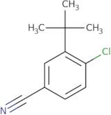 3-(tert-Butyl)-4-chlorobenzonitrile